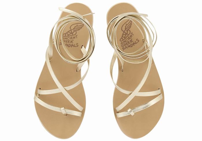 Sandales De Gladiateur Ancient Greek Sandals Morfi Leather   | DDV-7027097